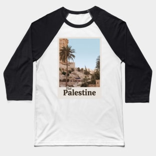 Visit Palestine Baseball T-Shirt